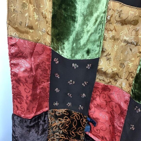 Kenneth Cole multicolor fringe scarf - Picture 4 of 5